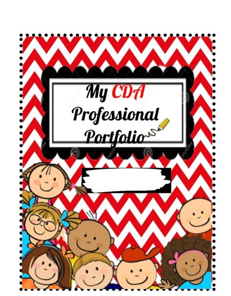 Get Your Free Teacher Cda Portfolio Cover Template