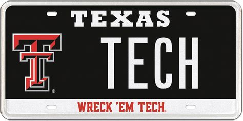 Get Your Texas Tech License Plate In 5 Easy Steps