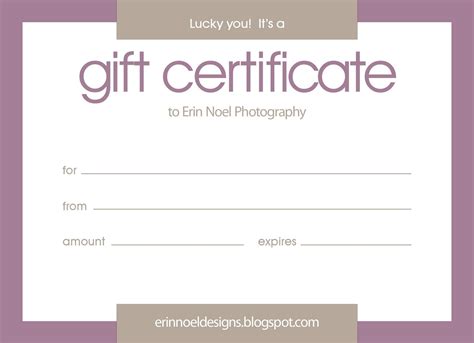 Gift Certificate Template In Google Docs Made Easy