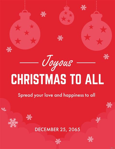 Google Docs Christmas Template: Free Holiday Designs