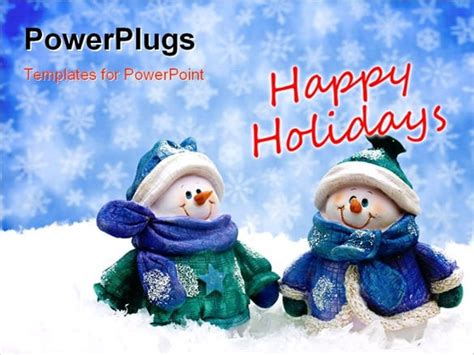 Happy Holidays Ppt Template Free Download For You