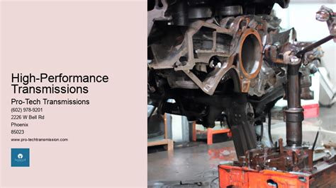 High Tech Transmission: Enhancing Vehicle Performance