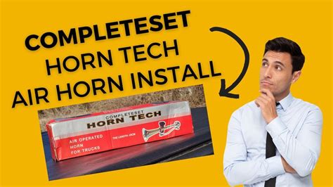 Horn Tech Air Horn Installation Made Easy