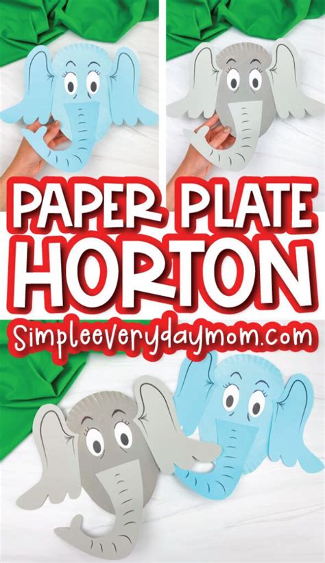 Horton Hears A Who Printable Template For Kids