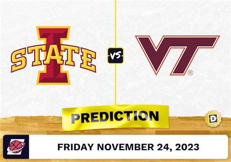 Iowa State Vs Virginia Tech Game Prediction Today