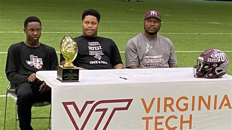 Johnny Dickson Virginia Tech Football Star On The Rise