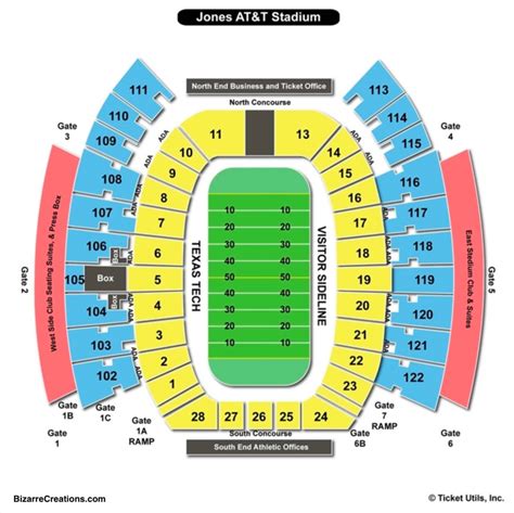 Jones Stadium Seating Chart And Tickets Guide