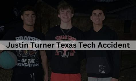 Justin Turners Texas Tech Accident: 5 Things To Know