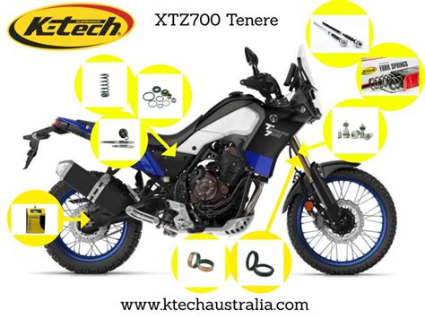 K-Tech Suspension Upgrade For Yamaha Tenere 700