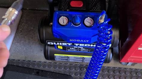 Kobalt Quiet Tech 4.3 Gallon Reset Button Location