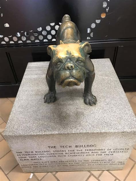 La Tech Bulldogs Statues And Traditions Explained