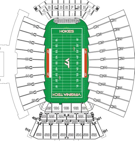 Lane Stadium Seating Chart: 5 Essential Sections To Know