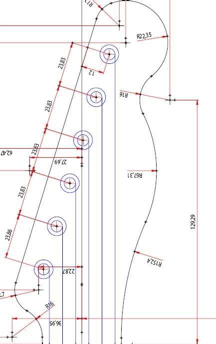 Les Paul Headstock Template: A Guitar Makers Essential Guide