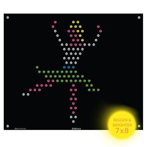 Lite Brite Template Refill Packs For Endless Creativity