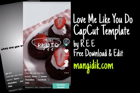 Love Me Like You Do Capcut Template Tutorial