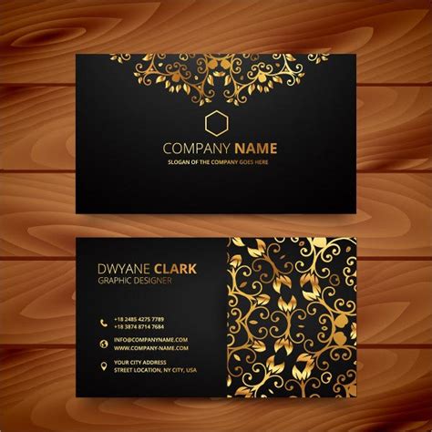 Luxury Business Card Templates For Professionals