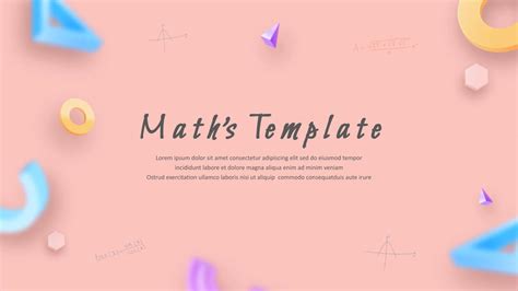 Math Google Slide Templates For Engaging Lessons