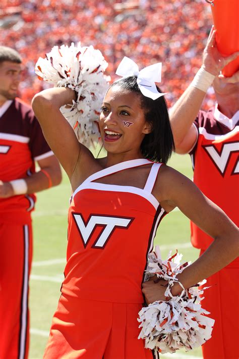 Meet The Spirited Virginia Tech Cheerleaders Team