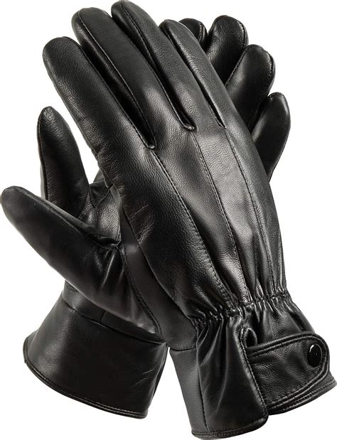 Mens Leather Gloves With Cutting Edge Tech Features