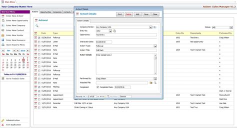 Microsoft Access Sales Database Template Solution