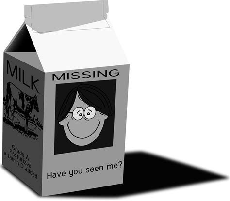 Missing Person Milk Carton Template Help