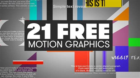 Motion Graphics Templates In Adobe Photoshop