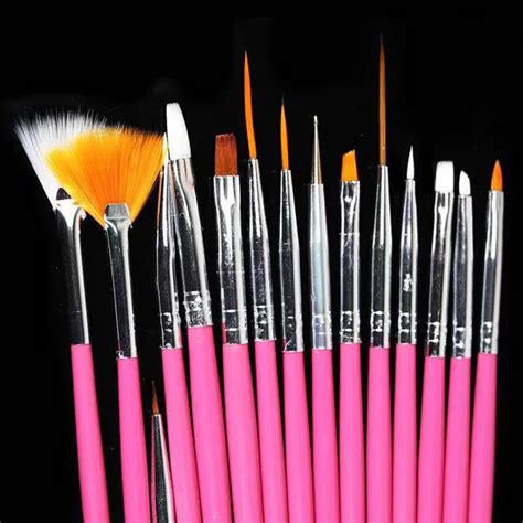 Nail Tech Brushes For Salon Quality Nail Art