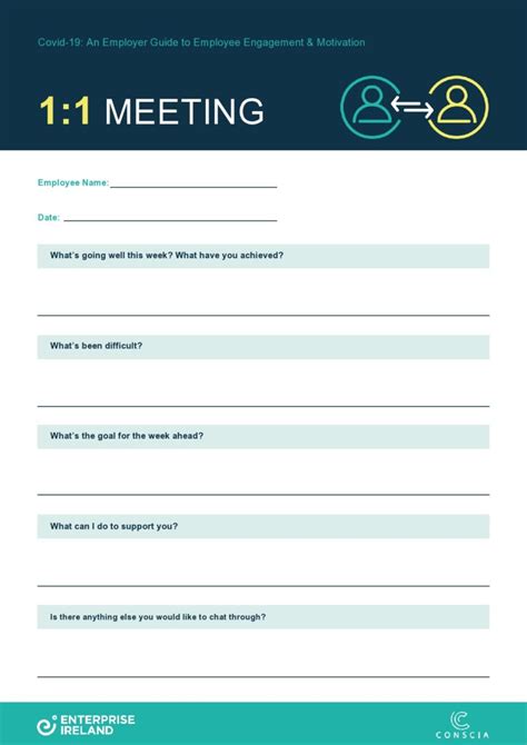 One On One Meeting Template For Onenote