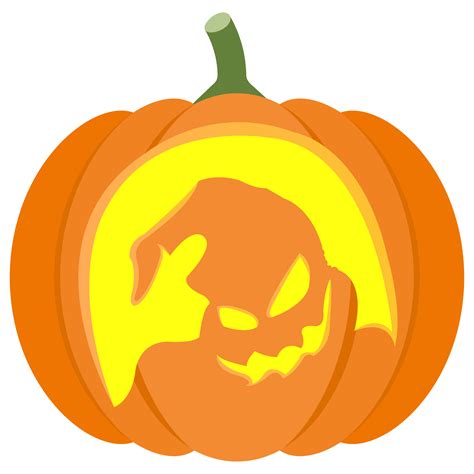 Oogie Boogie Pumpkin Template Design And Printable