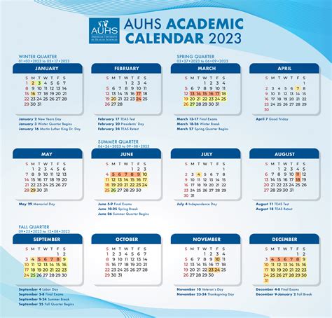 Oregon Tech Academic Calendar 2023-2024 Key Dates