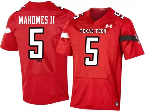 Patrick Mahomes Texas Tech Jersey: A Red Raiders Icon