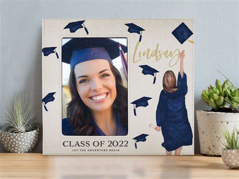 Personalized Graduation Photo Frame Template Designs