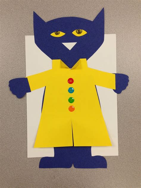 Pete The Cat Cut Out Template Fun Free Download