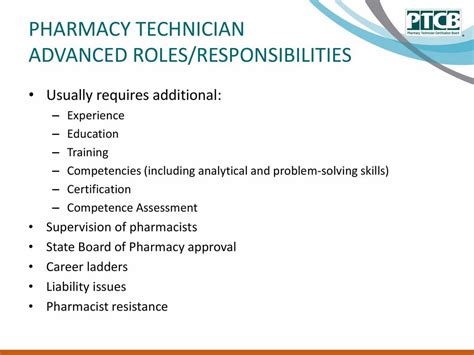 Pharmacy Technician 3: Advanced Roles And Responsibilities