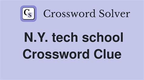 Pittsburgh Tech Schools: Crossword Clue Solutions