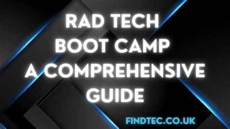 Rad Tech Boot Camp Cost: A Comprehensive Guide