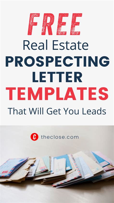 Real Estate Prospecting Letter Templates That Convert