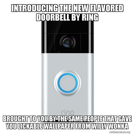 Ring Doorbell Meme Template Designs