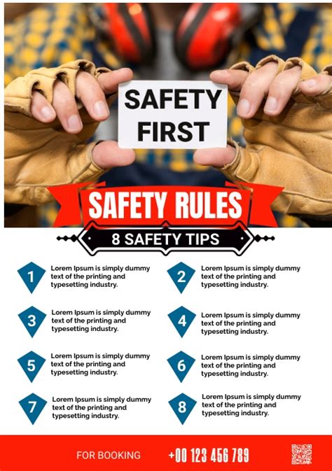 Safety Flyer Template In Microsoft Word