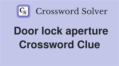 Simple Locks On Doors Crossword Clue