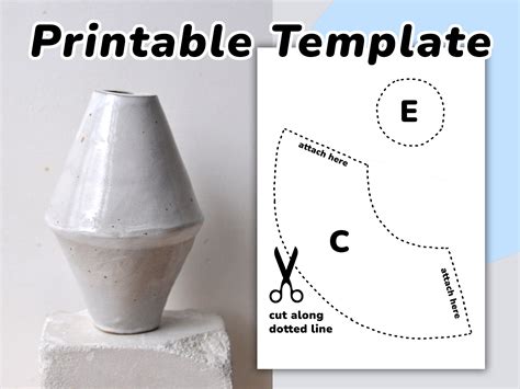 Slab Pottery Templates Printable For Ceramics And Crafters