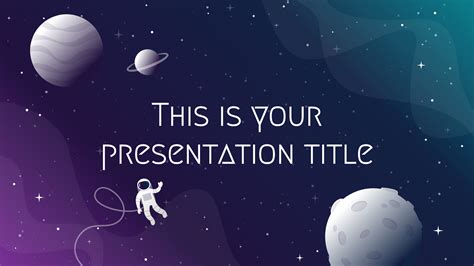 Space Google Slides Template For Stellar Presentations