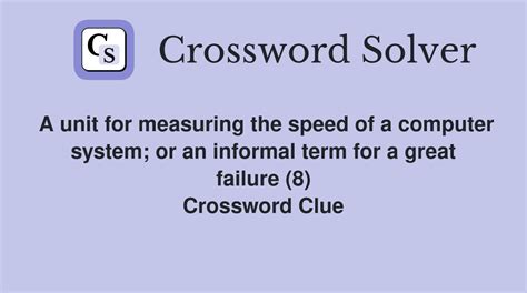 Speed Measuring Tech In Crosswords