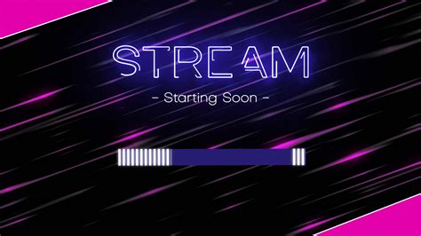 Stream Starting Soon Animated Template Download