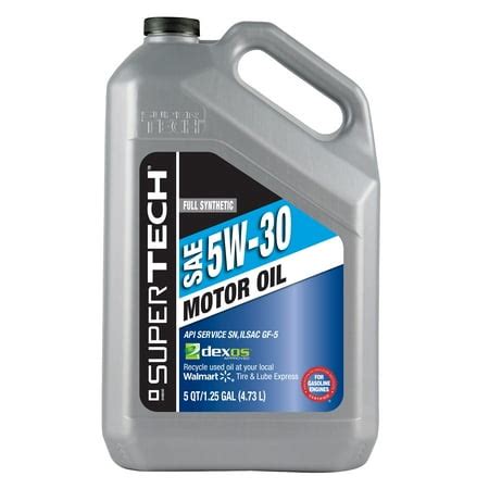 Super Tech Full Synthetic 5w30 Oil Review And Benefits