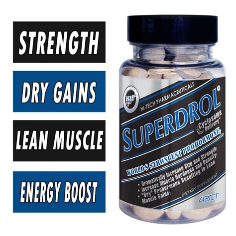 Superdrol Hi Tech: Powerful Anabolic Agent For Bodybuilders