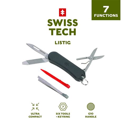 Swiss Tech Pocket Knife Ultimate Multitool Companion