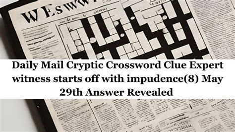 Tech Expert 2 Words Crossword Clue Answer Revealed