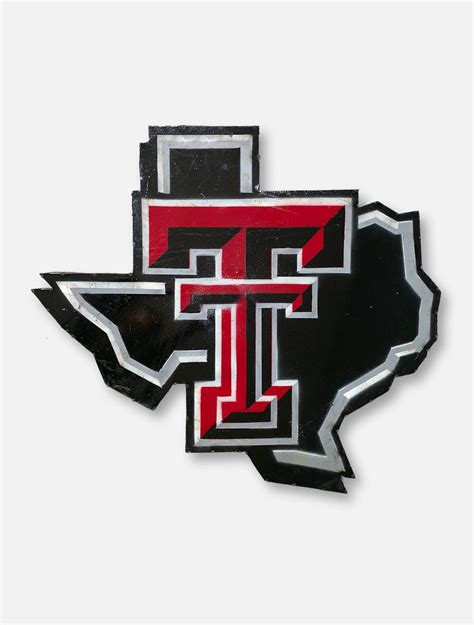 Texas Tech Metal Sign: Show Off Your Red Raider Pride