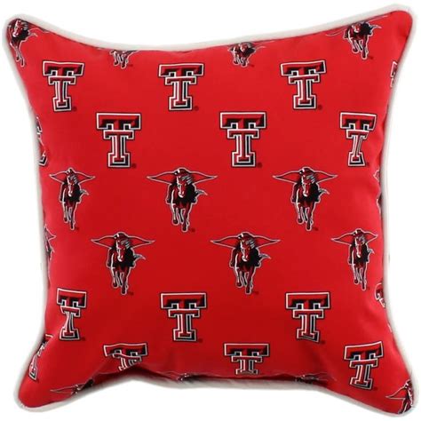 Texas Tech Pillow: Official Red Raiders Spirit Item